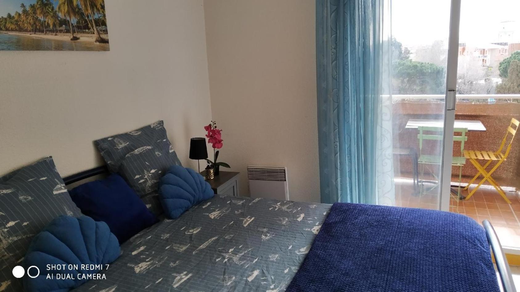 Appartement T2 Vue Mer Et Port,2 Balcons, Parking Prive Кане-ан-Руссійон Екстер'єр фото