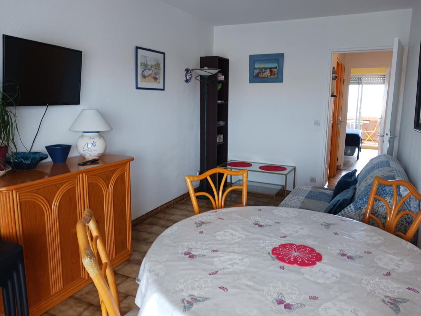 Appartement T2 Vue Mer Et Port,2 Balcons, Parking Prive Кане-ан-Руссійон Екстер'єр фото